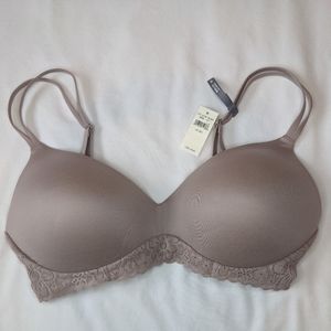 [NWT] Aerie Real Sunnie Wireless Bra Nude